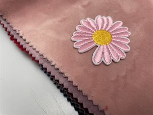 Strygemærke - lyserød blomst